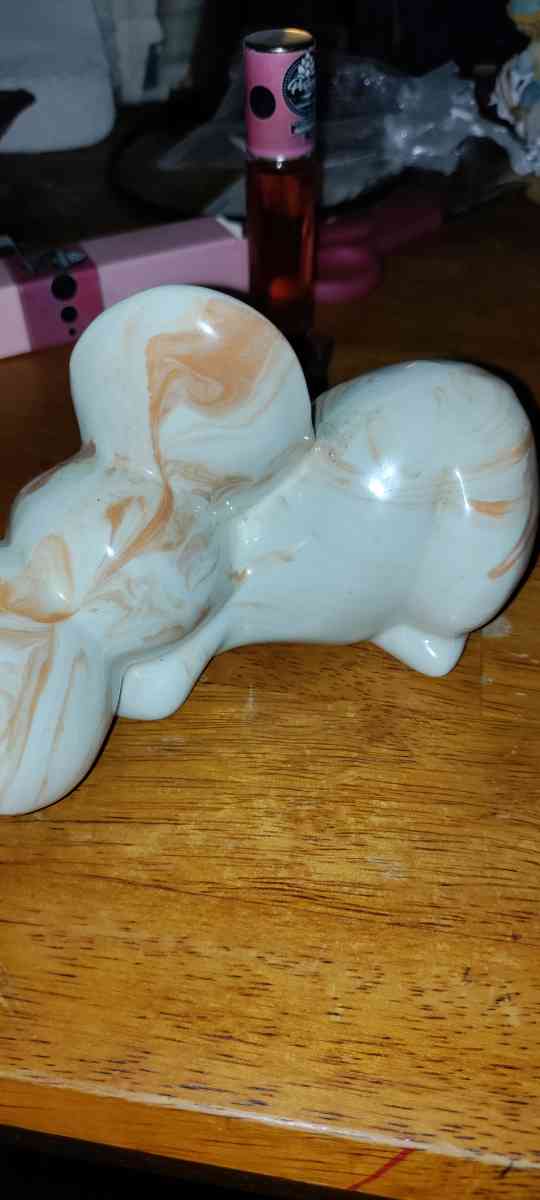 vintage Tennessee clay mouse figurine - Oliver Springs, Tennessee - FleaMarketBay