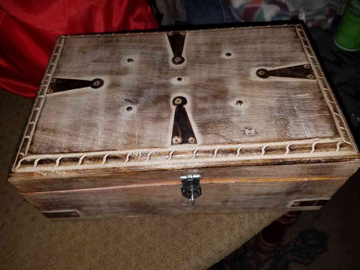 set of 3 Vintage Style wood boxes - Albemarle, North Carolina - FleaMarketBay