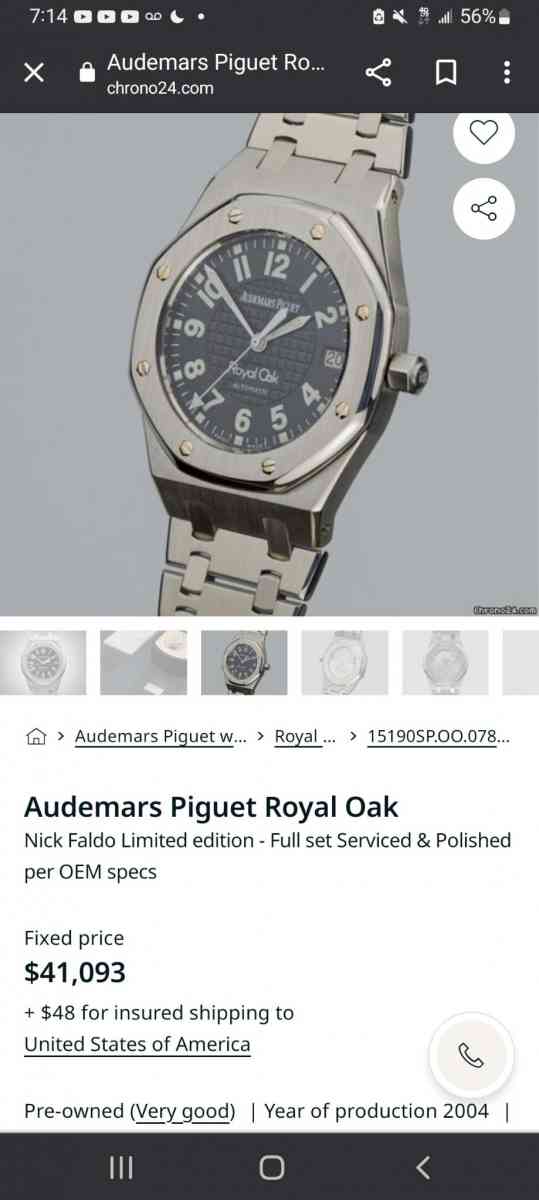 Audemars Piguet Royal Oak watch - Maricopa, Arizona - FleaMarketBay