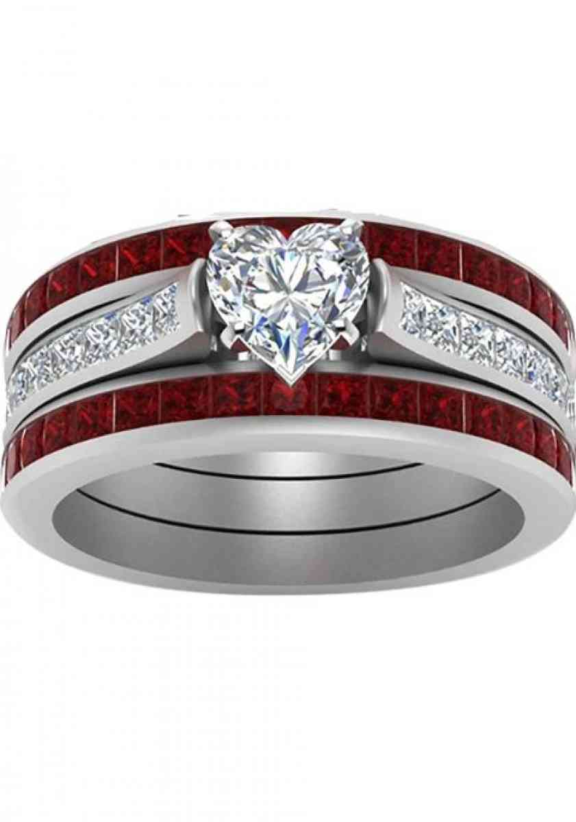 His and Hers Engagement Ring Set - Geneva, Alabama - FleaMarketBay