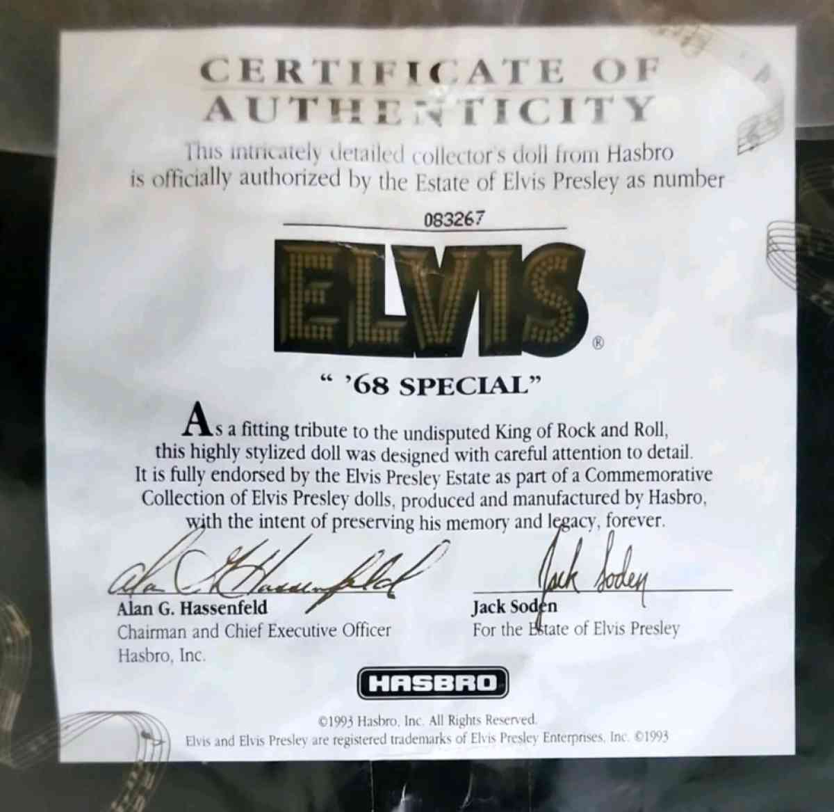 ELVIS PRESLEY Dolls Vintage - Mountain Home, Idaho - FleaMarketBay