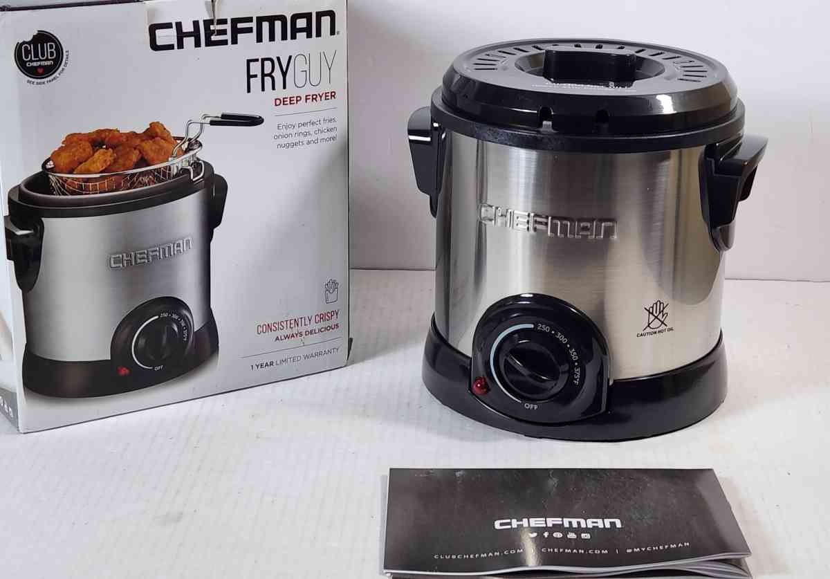 Chefman Fry Guy Deep Fryer with Removable Basket EasytoClean - Afton, Tennessee