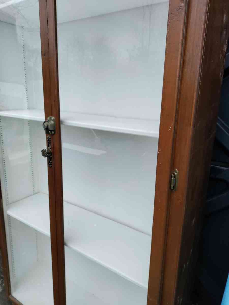 two very tall vanities or display cases - Alicia, Arkansas - FleaMarketBay