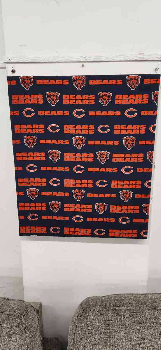 Chicago bears wall art - Urbana, Illinois