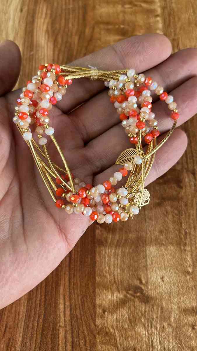 GoldPlated Crystal Semanario Bracelet set - Penitas, Texas - FleaMarketBay