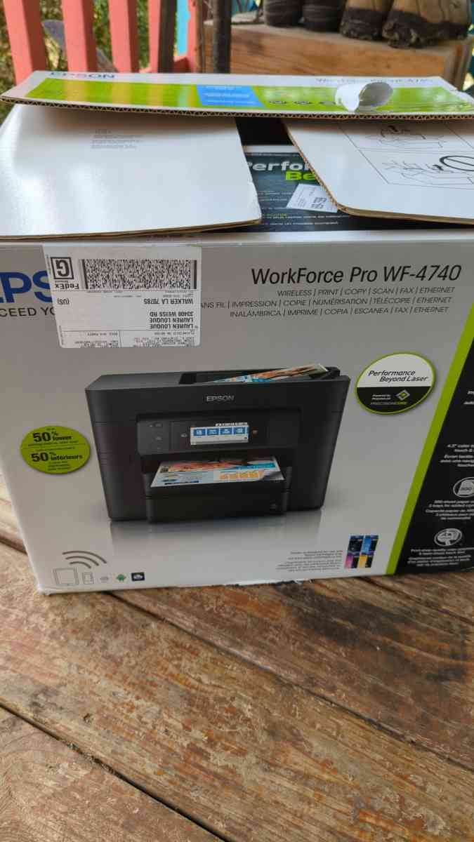 Epson WorkForce pro 4740 printer - Livingston, Louisiana - FleaMarketBay