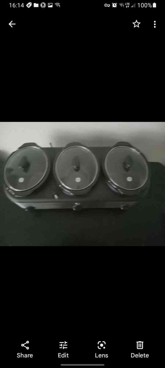 triple crock pot - Phoenix, Arizona