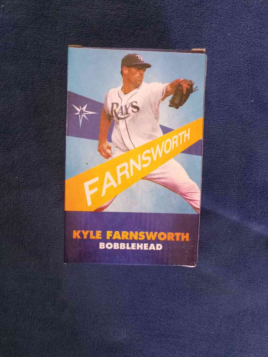 Tampa Bay Rays Kyle Farnsworth Bobblehead - Largo, Florida