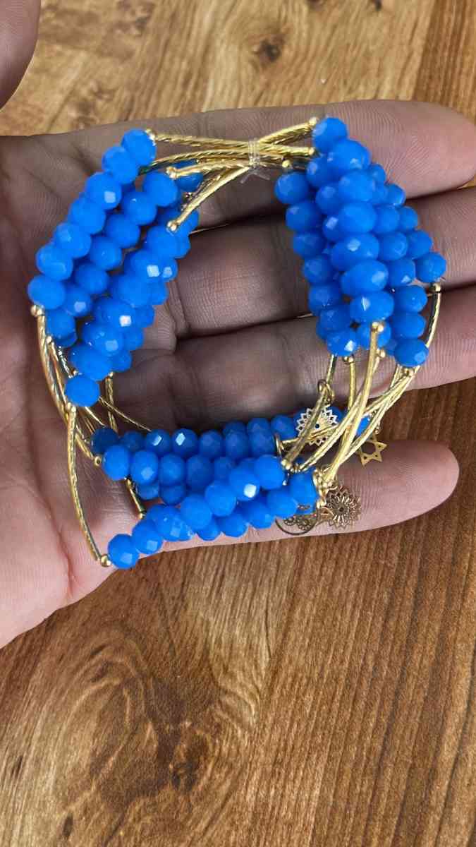 GoldPlated Crystal Semanario Bracelet set - Penitas, Texas - FleaMarketBay