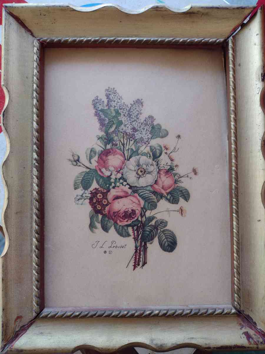 Vintage Floral Prints set of 2 - Mobile, Alabama - FleaMarketBay