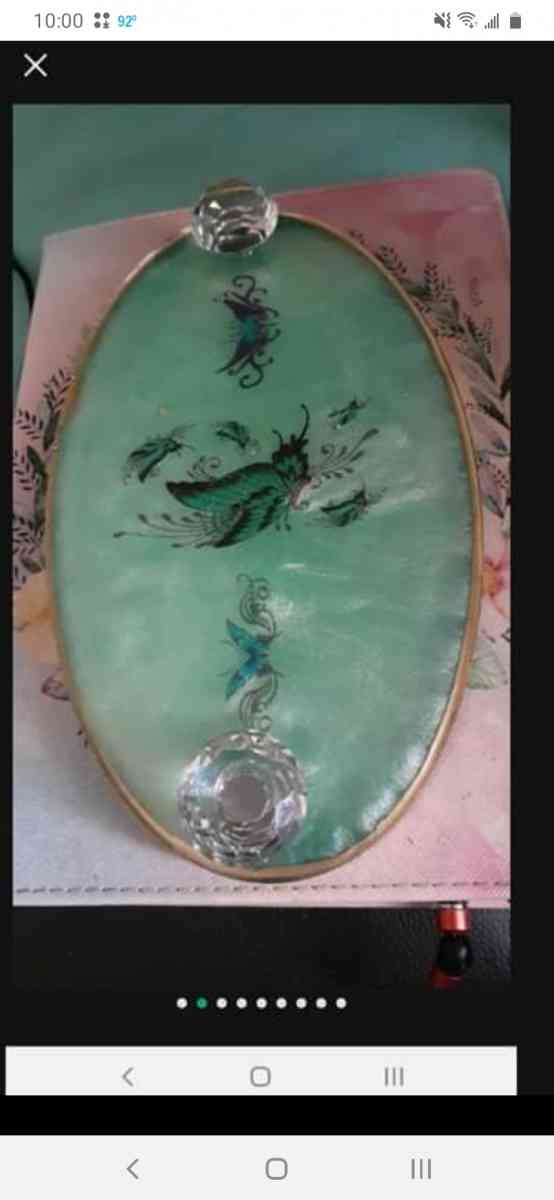 custom resin oval tray - Las Vegas, Nevada - FleaMarketBay