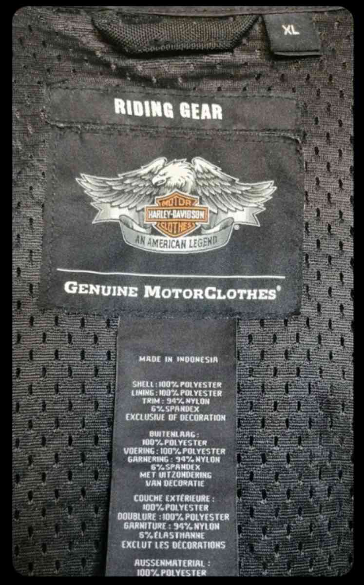 Harley Davidson Riding Gear Jacket SZ XL - Mountain Home, Idaho - FleaMarketBay