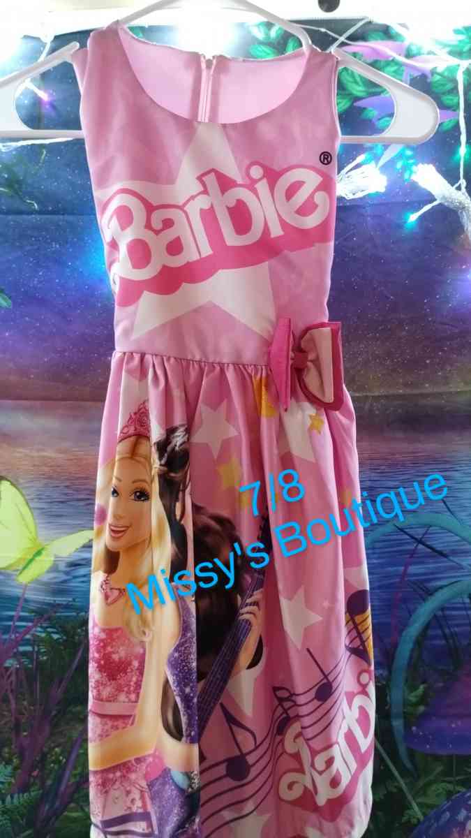 girls size 7 Barbi dress - Conroe, Texas