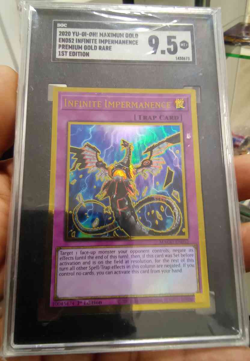 YuGiOh Trading Card Game SGC Slab