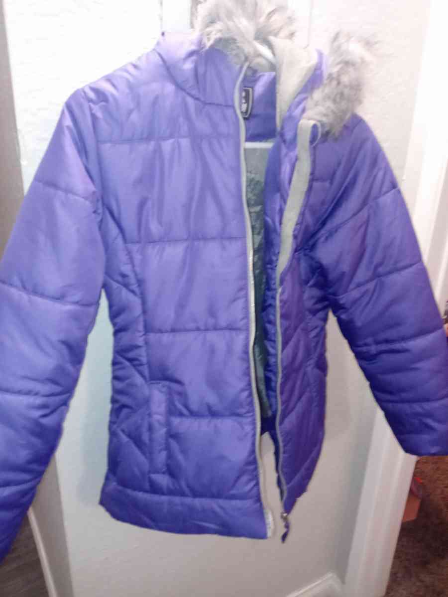 Girls Purple Puffer Jacket - Granada Hills, California - FleaMarketBay