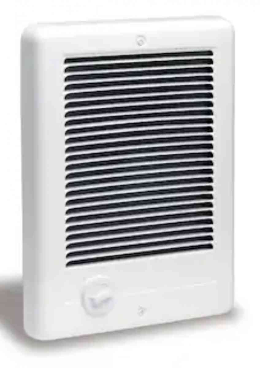 Forced fan heater wall unit