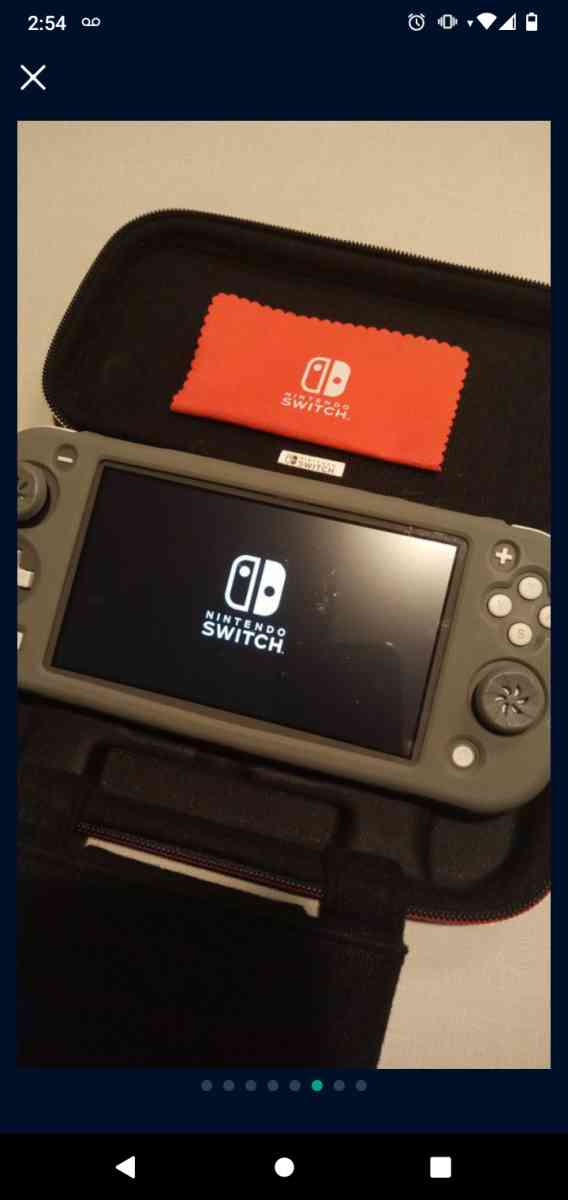 Nintendo Switch Lite w Hardcase And 128MB SD Card - Kent, Washington - FleaMarketBay