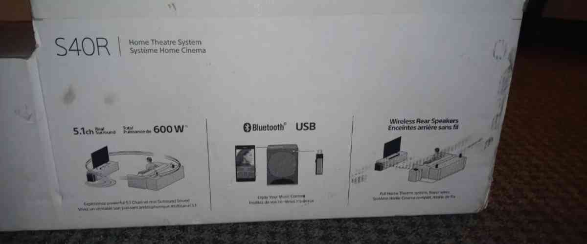 BRAND NEW SONY sound bar home theater system - Alicia, Arkansas - FleaMarketBay