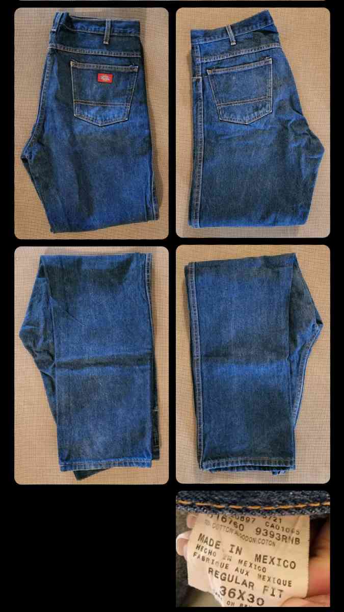 Dickies Mens Jeans 36x30 - Mountain Home, Idaho - FleaMarketBay