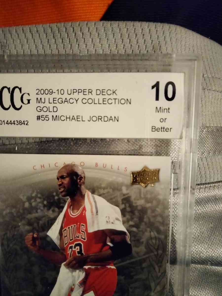 Michael Jordan graded basketball card BCCG 10 - Abington, Pennsylvania - FleaMarketBay