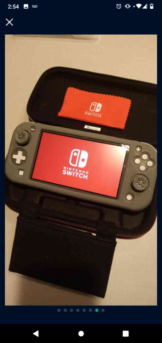 Nintendo Switch Lite w Hardcase And 128MB SD Card - Kent, Washington - FleaMarketBay