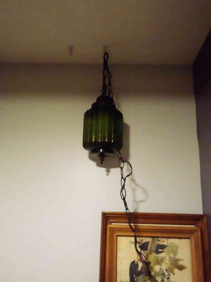 hanging green emerald light - Louisville, Kentucky - FleaMarketBay