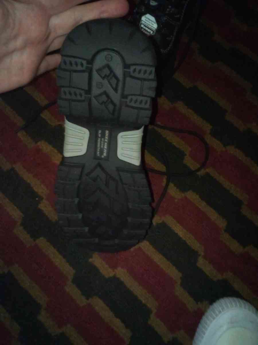 womens Sketcher book boots memory foam steel toed - Virginia Beach, Virginia - FleaMarketBay