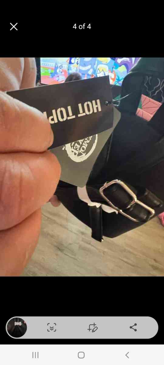 brand new Demon slayer patchwork backpack - Canton, Ohio - FleaMarketBay