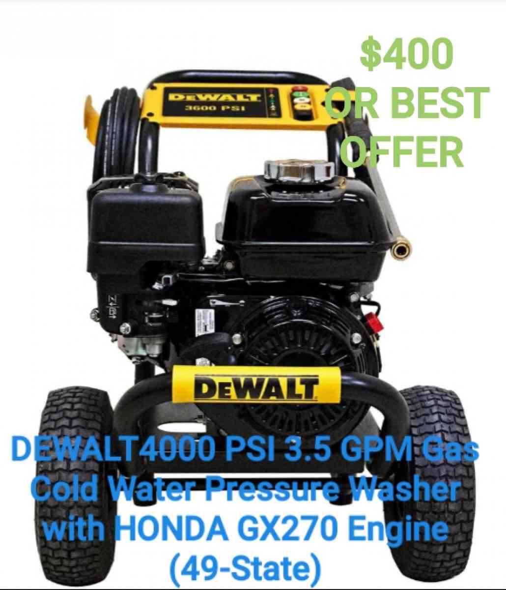 DEWALT 3600 PSI GAS POWER WASHER - Indianapolis, Indiana