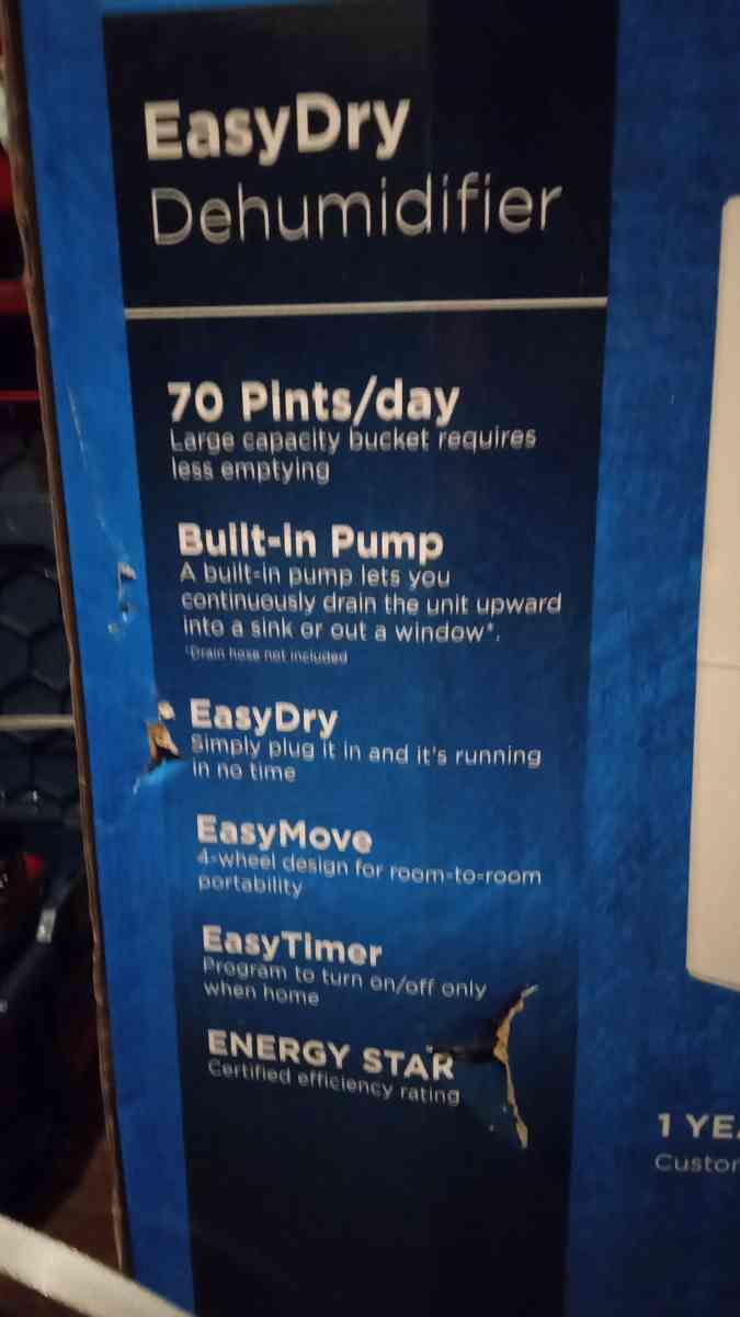 easy dry dehumidifier - Shenandoah, Pennsylvania - FleaMarketBay