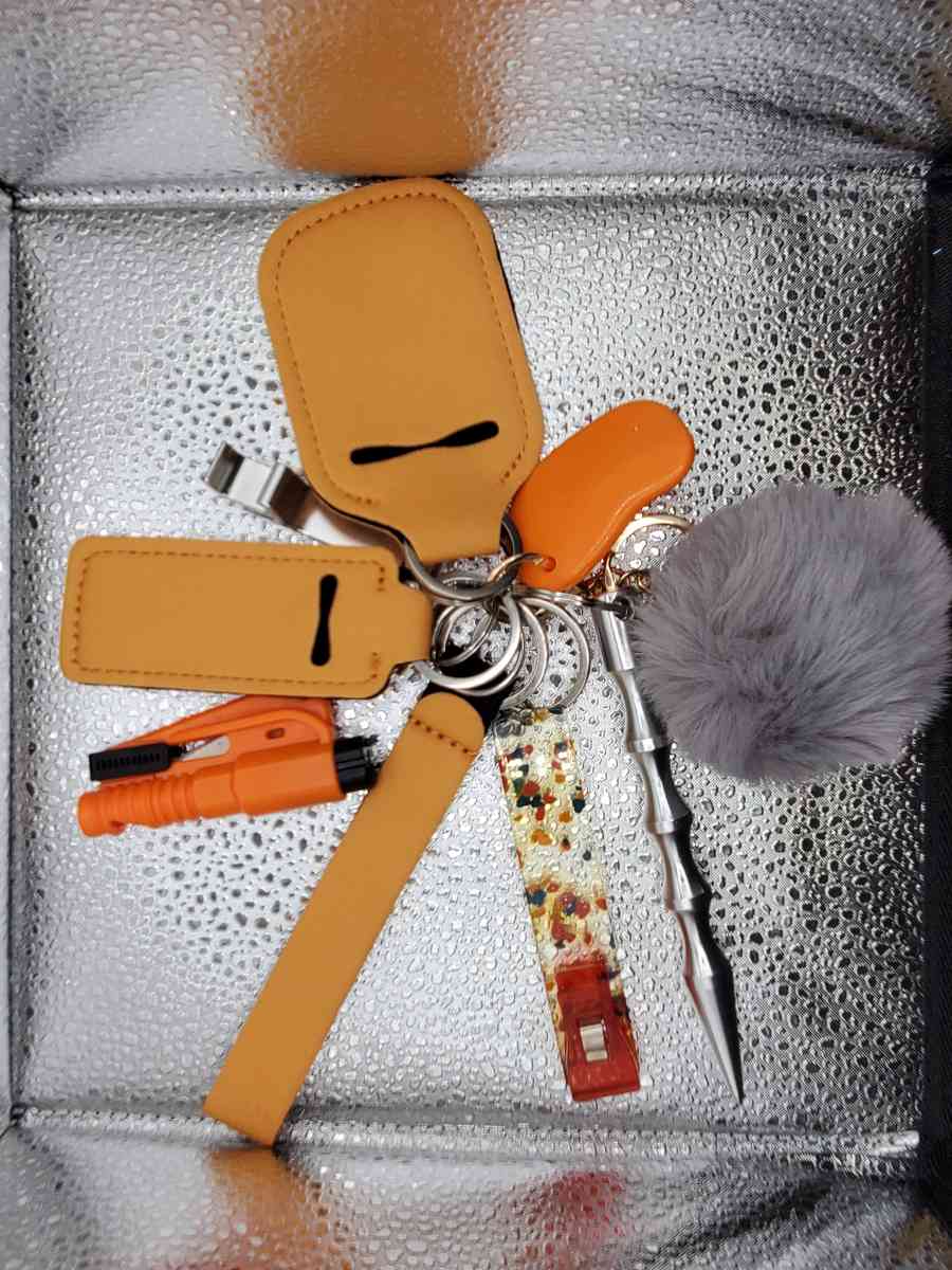 silver safety keychain - Syracuse, New York