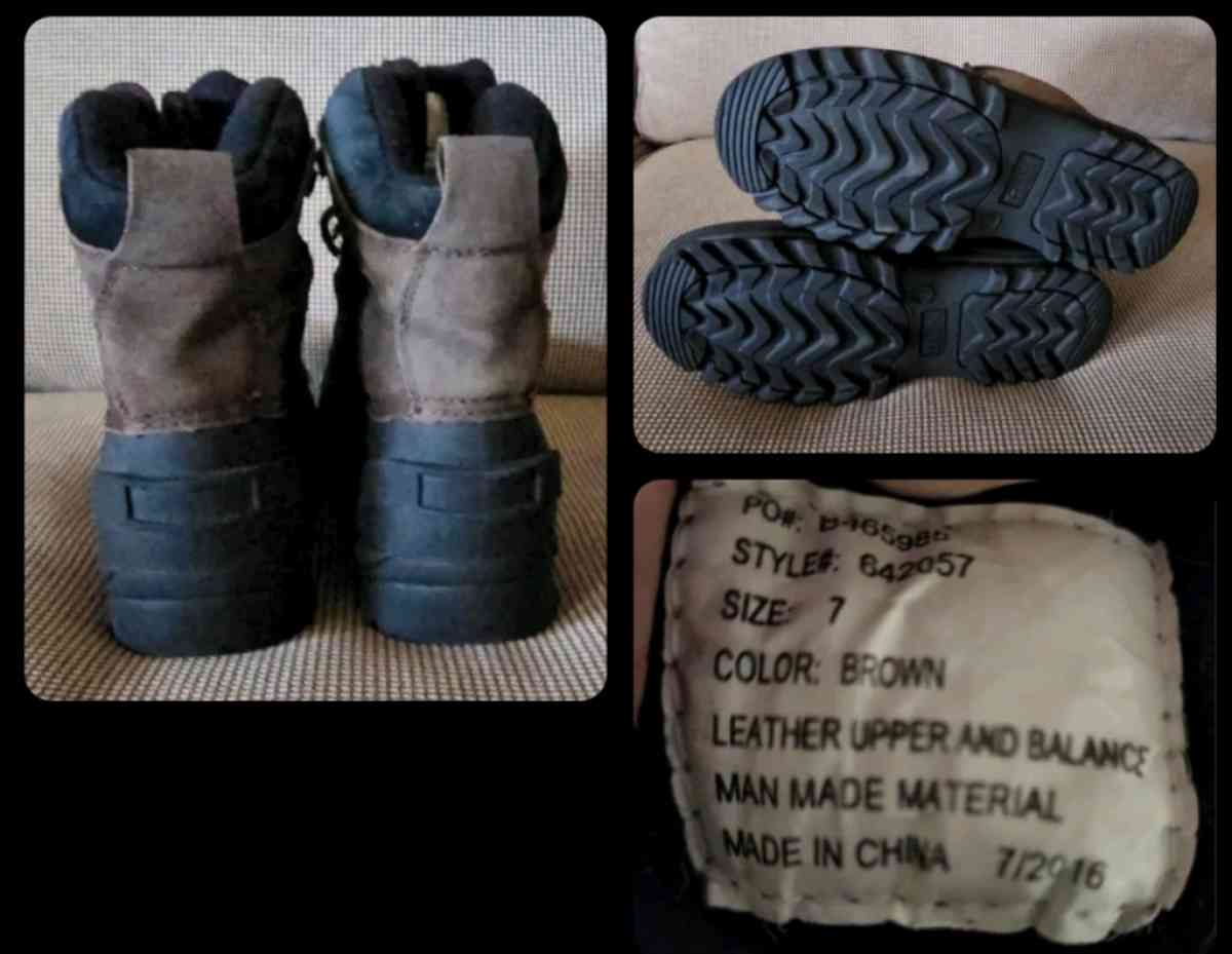 Mens Winter Snow Ski work Boots Itasca Size 7 Insulated - Mountain Home, Idaho - FleaMarketBay