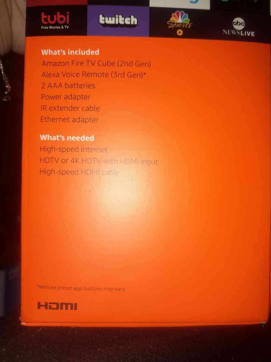 BRAND NEW Amazon fire cube - Auburn, Washington - FleaMarketBay