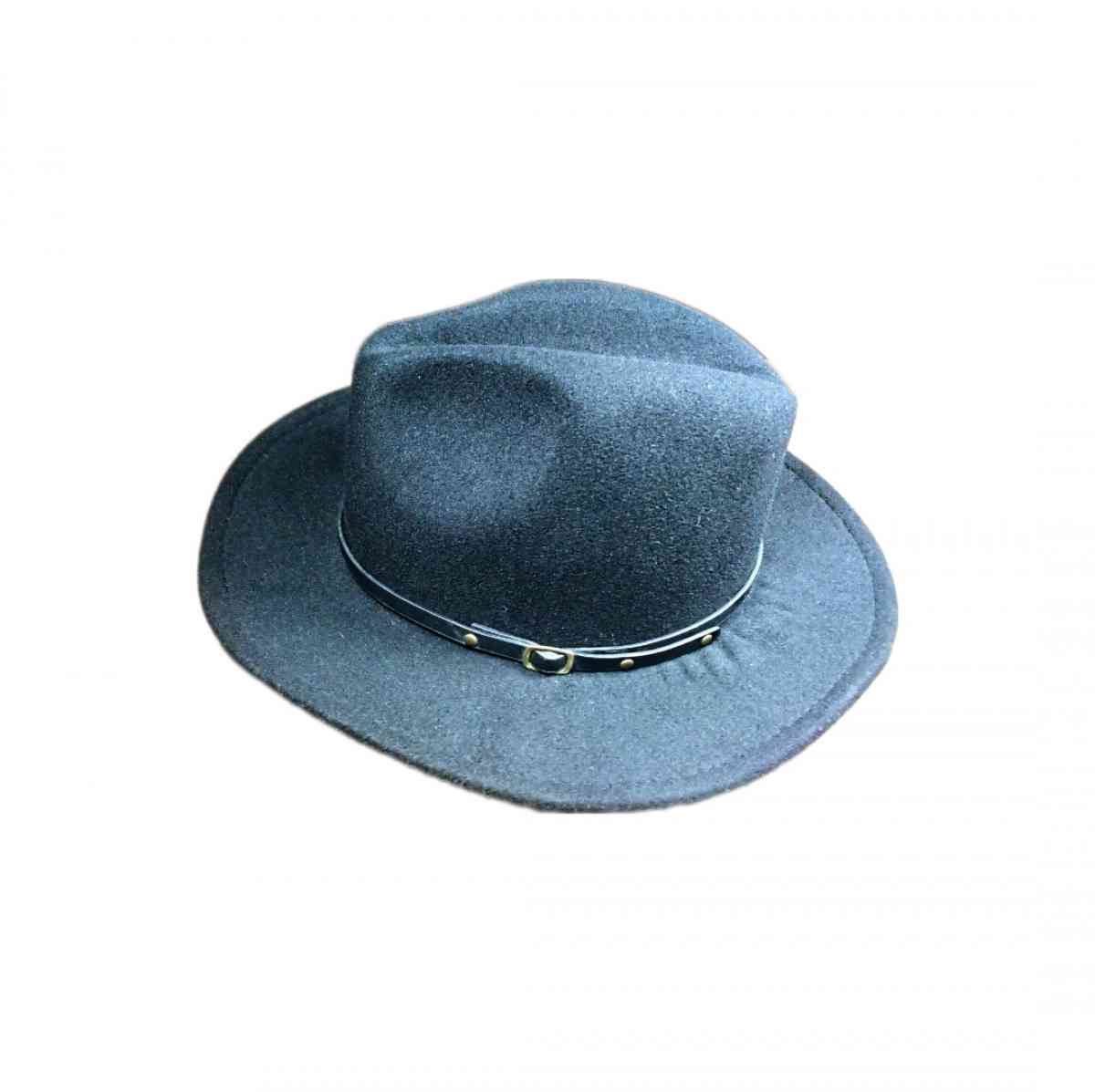 Unisex Black Fedora Hat - Denver, Colorado