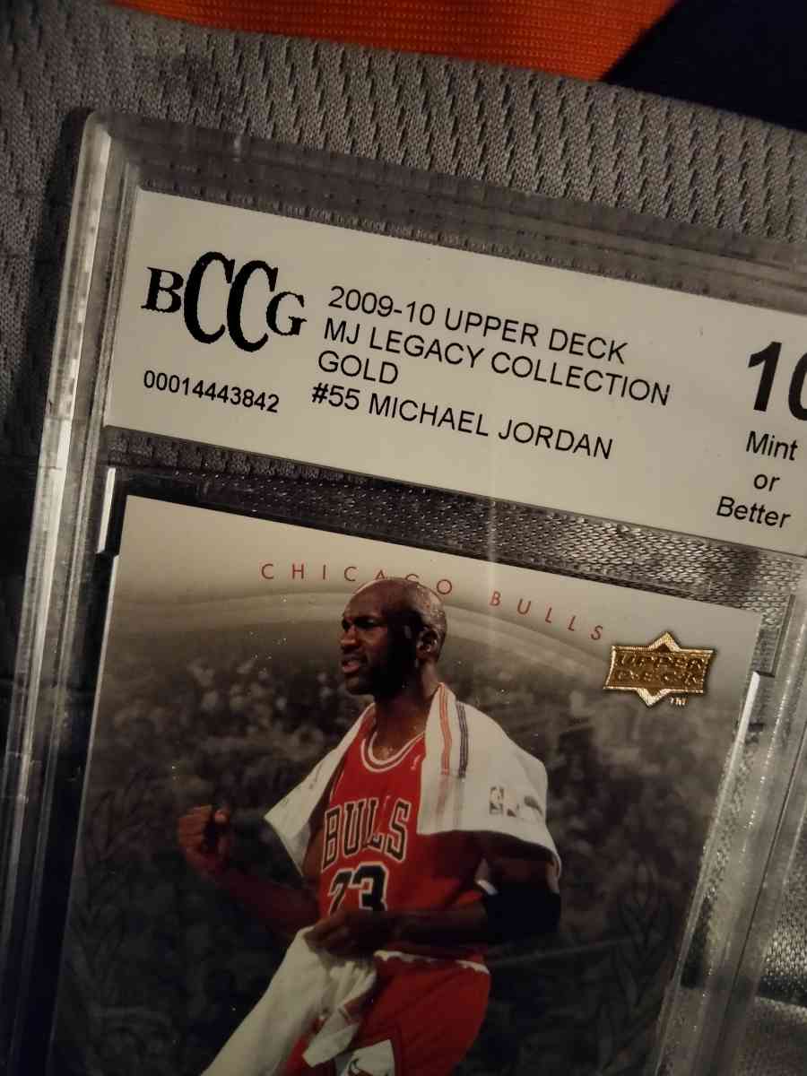 Michael Jordan graded basketball card BCCG 10 - Abington, Pennsylvania - FleaMarketBay