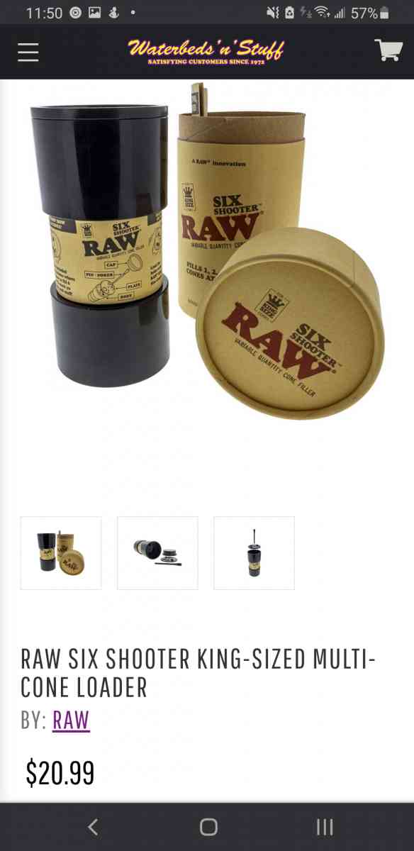 RAW Six Shooter Cone Packer - Fremont, Ohio