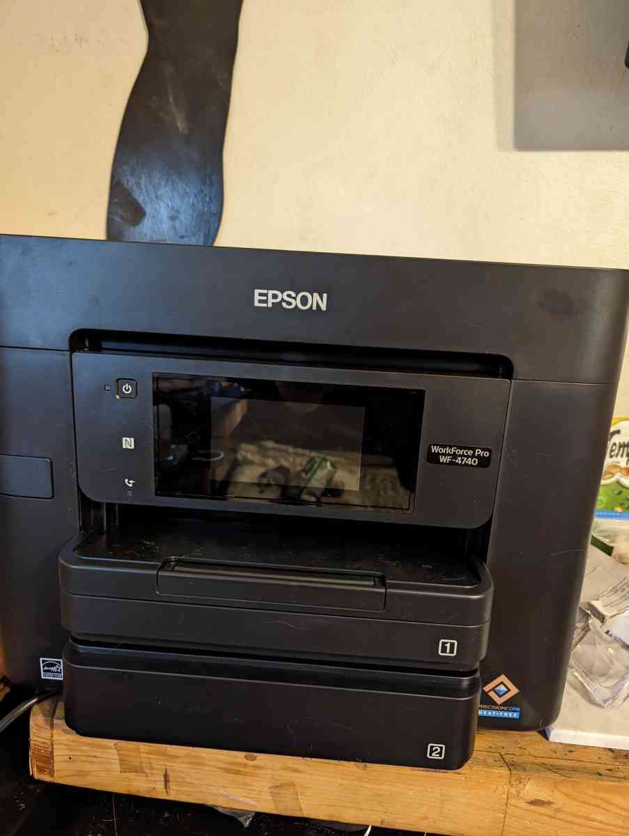 Epson WorkForce pro 4740 printer - Livingston, Louisiana - FleaMarketBay