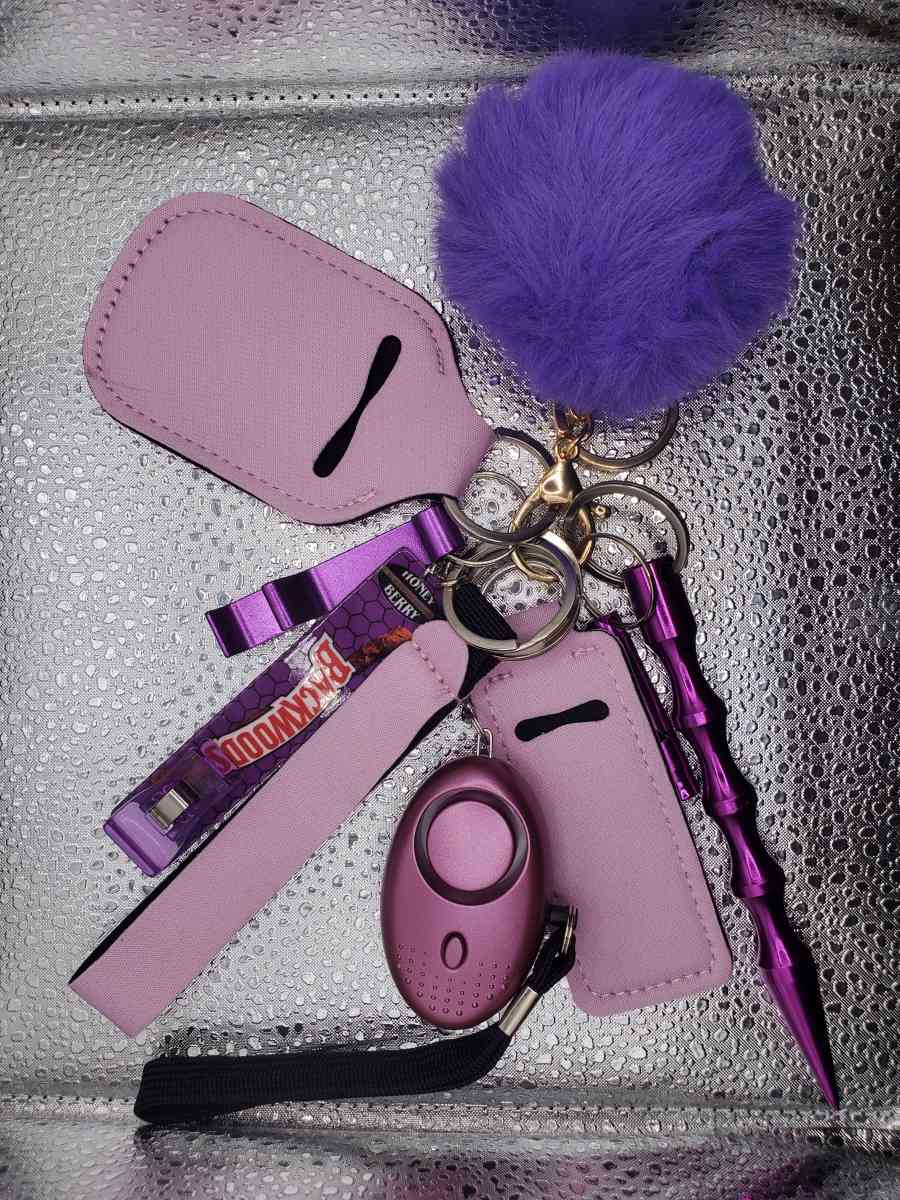 purple safety keychain - Syracuse, New York