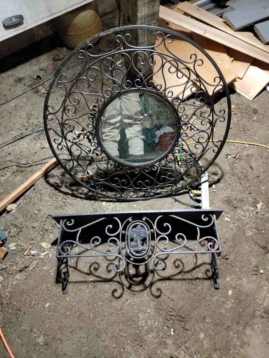 metal mirror and shelf - Indianapolis, Indiana