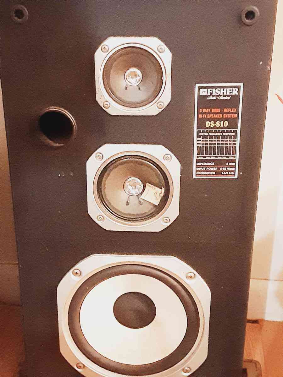 fisher 8 olm speakers set with quasar receiver - Lorain, Ohio