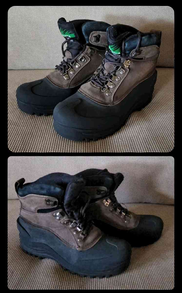 Mens Winter Snow Ski work Boots Itasca Size 7 Insulated