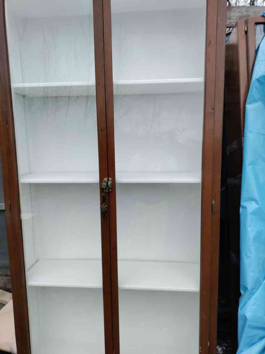 two very tall vanities or display cases - Alicia, Arkansas - FleaMarketBay