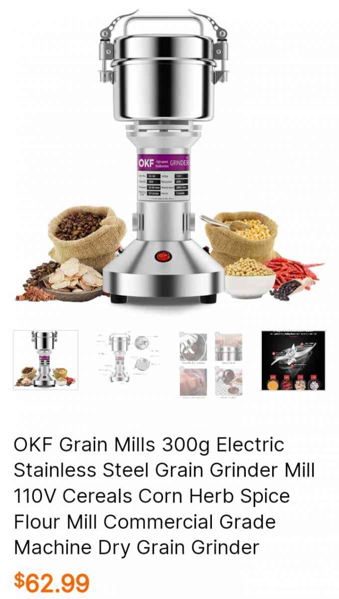 New Multifunction Grinder - Chicago, Illinois - FleaMarketBay
