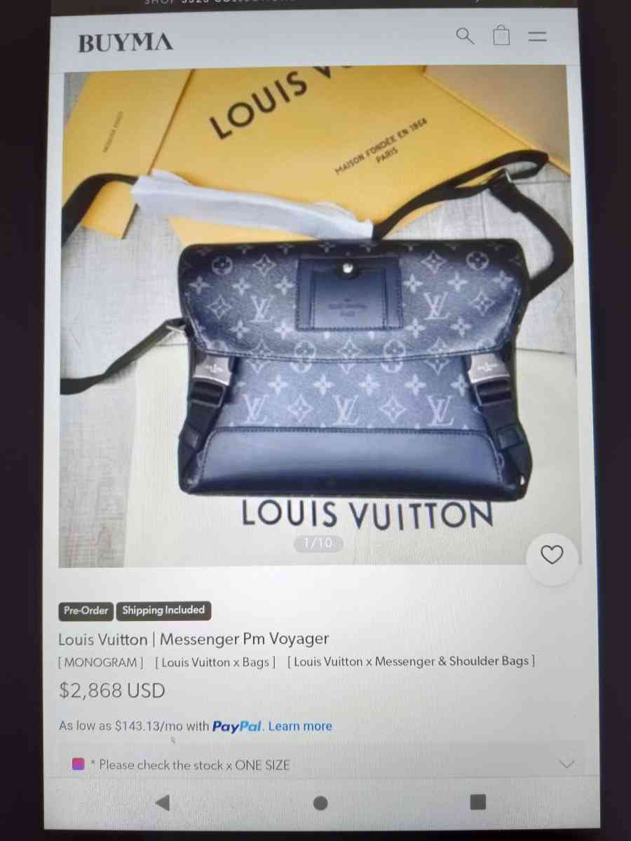 Brand New Louis Vuitton Monogram MESSENGER PM VOYAGER - Houston, Texas - FleaMarketBay