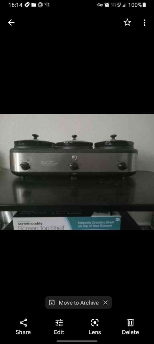 triple crock pot - Phoenix, Arizona - FleaMarketBay