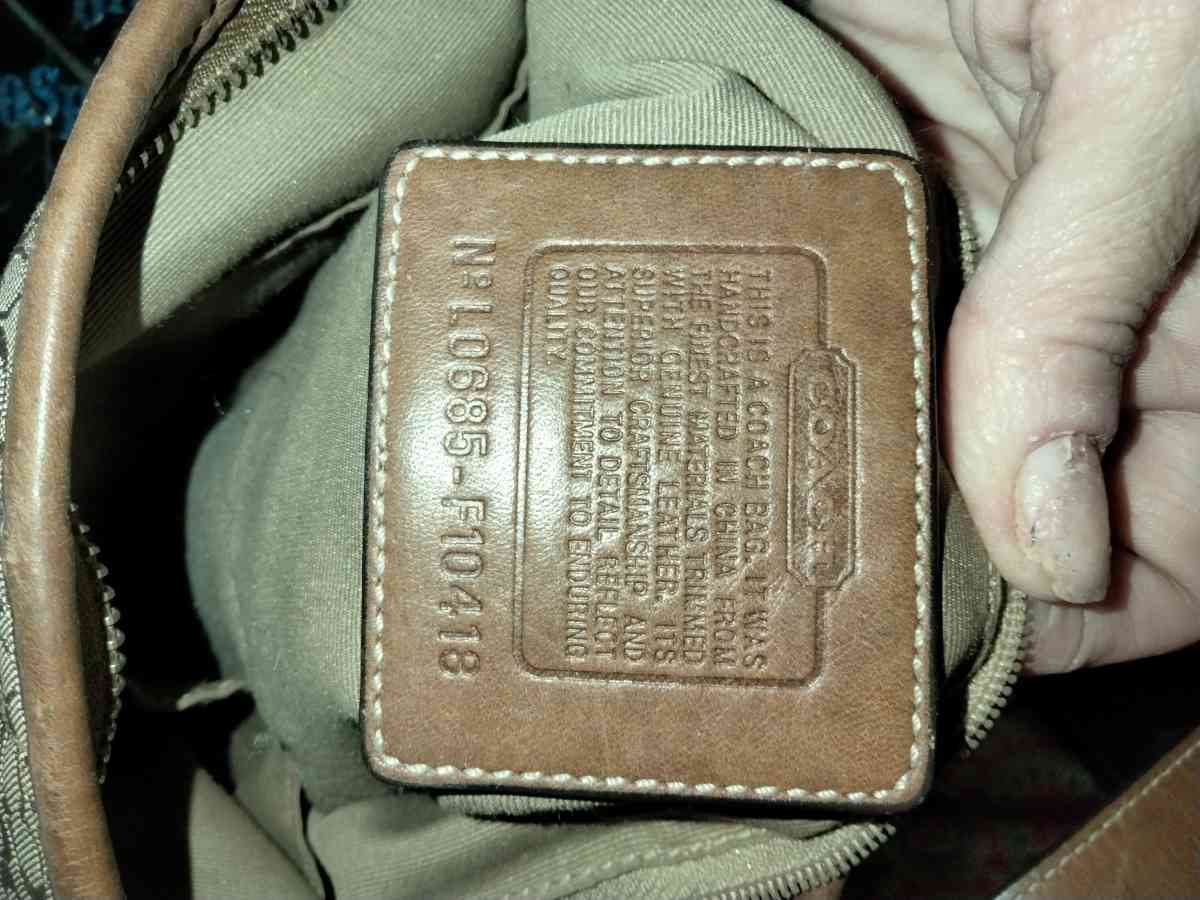 coach purse - Unadilla, Georgia - FleaMarketBay