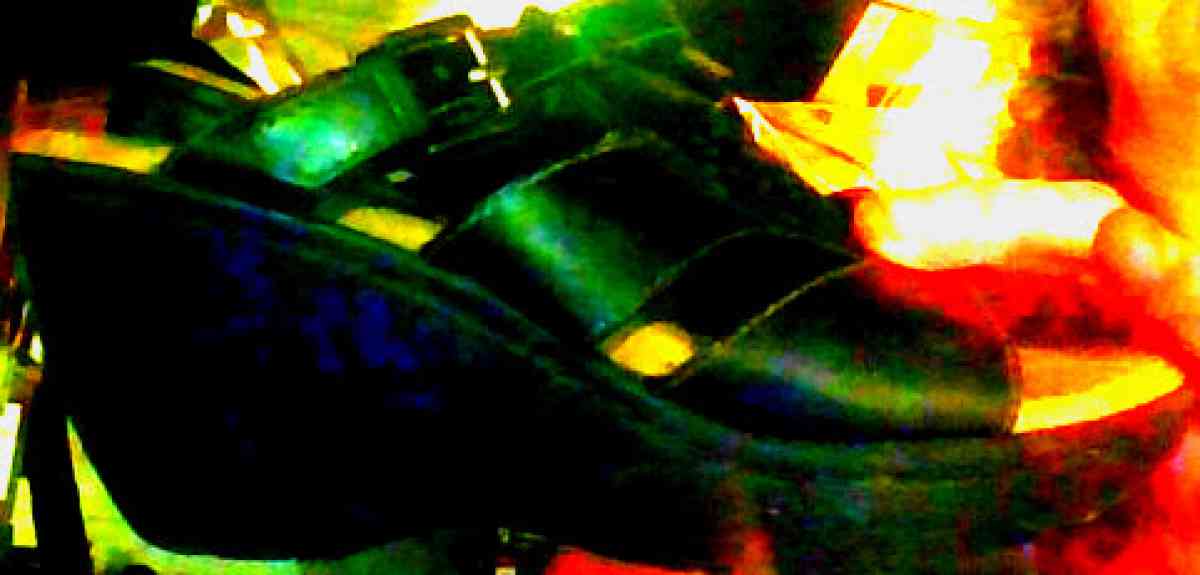 Leather Sandle Wedge Shoe - Alliance, Ohio - FleaMarketBay