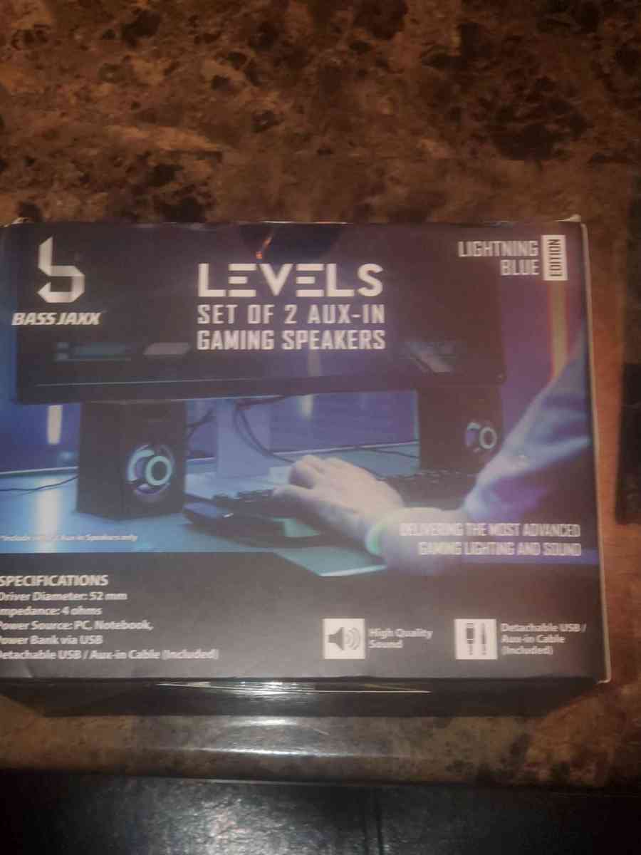 2 Bass Jaxx Gaming Speakers