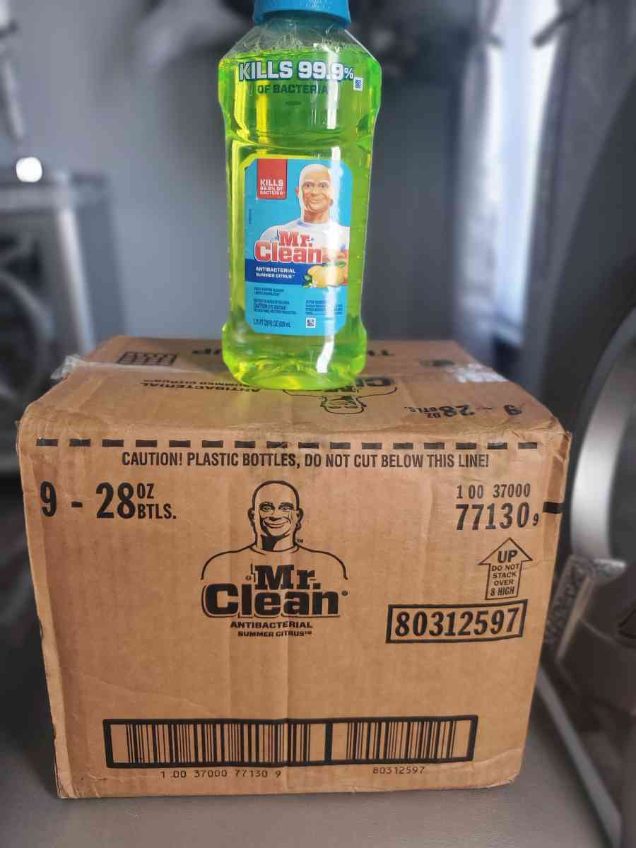 case Of MrClean Case Of MrClean antibacterial Disinfectant - Dayton, Ohio