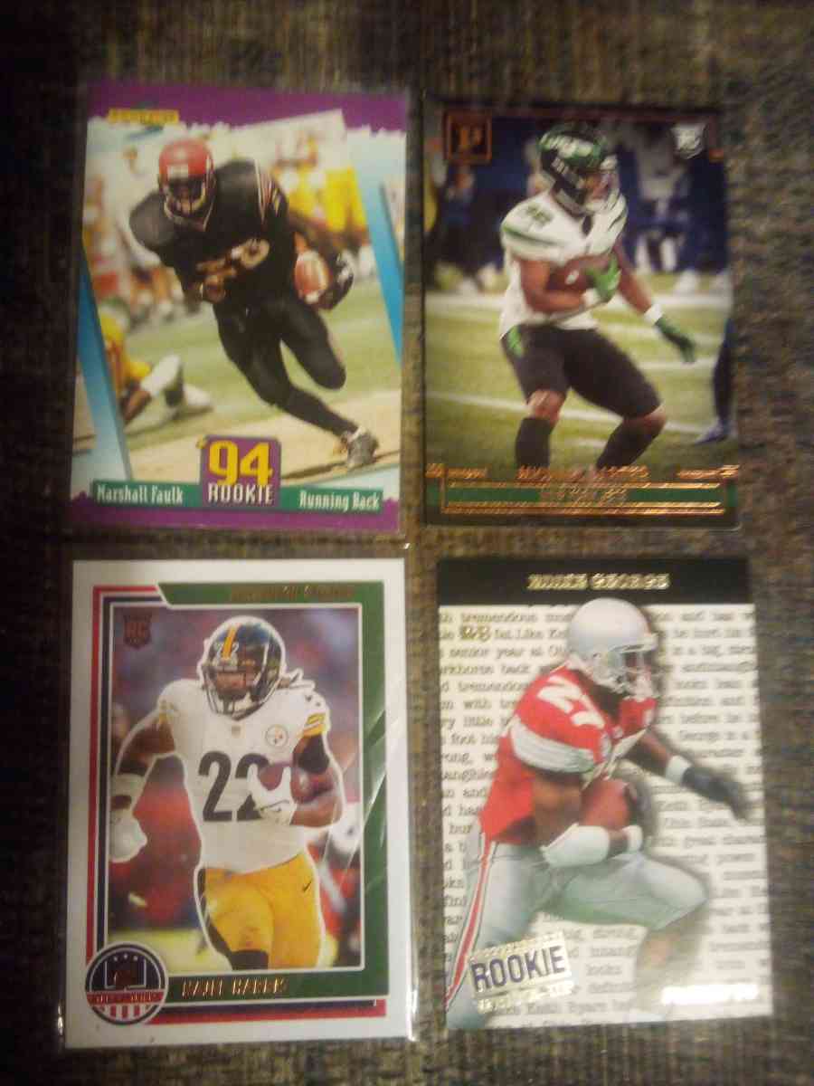 four good running backs RC cards - Bean Station, Tennessee